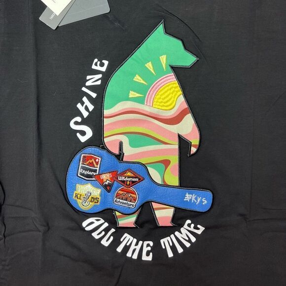 BKYS Shine all the time graphic tee Size Medium - Picture 2 of 6